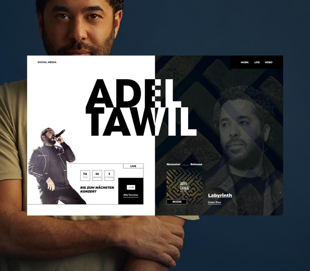 Webdesign Künstler / Artist Website