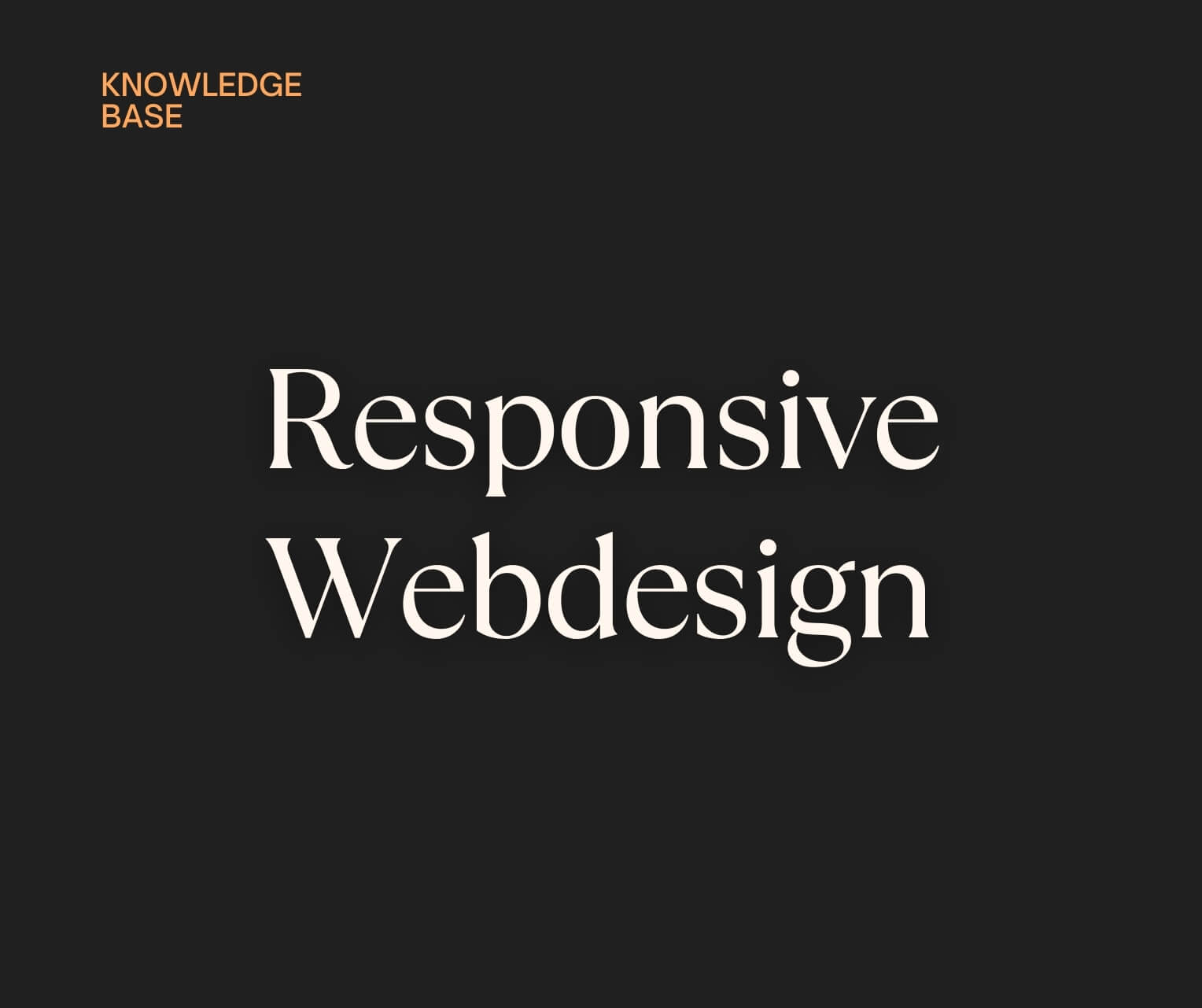 Responsive Webdesign