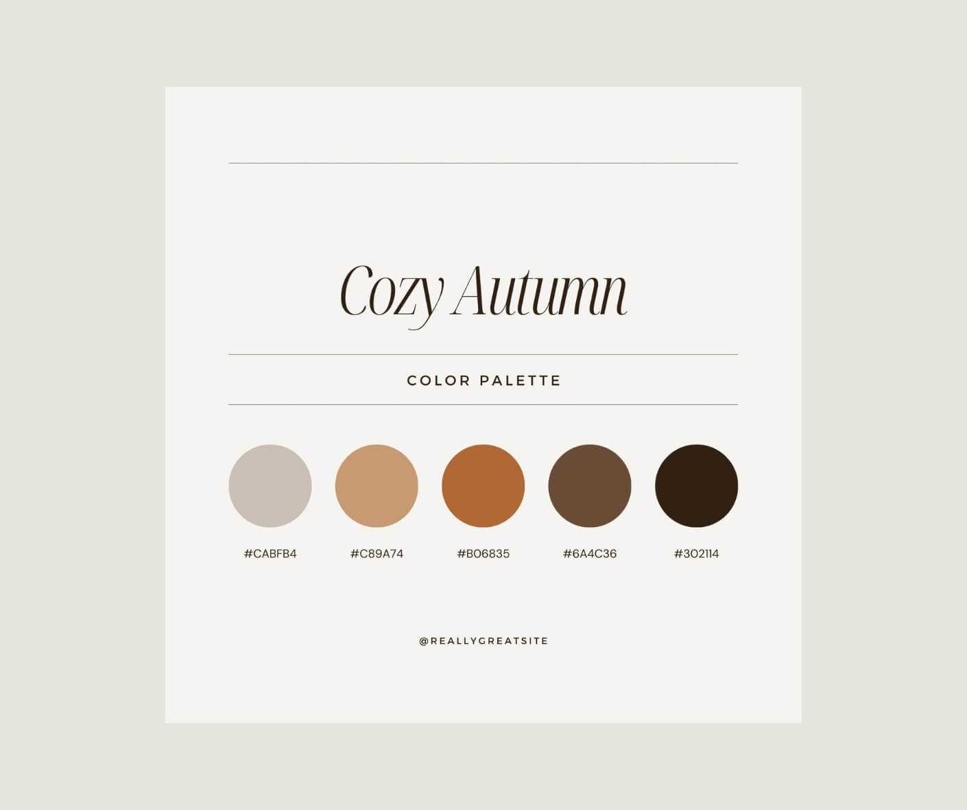 Corporate Design Color Palette